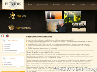 biovidis.com website preview