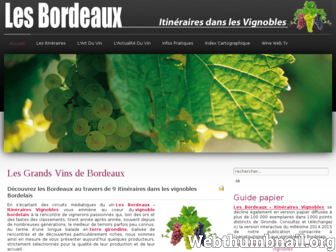 itineraires-vignobles.fr website preview
