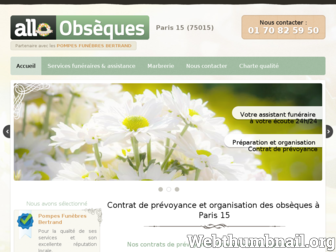 allo-obseques-paris15.fr website preview