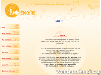 animemoire.fr website preview