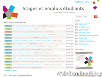 stagesemplois2607.fr website preview