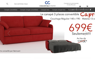 convertiblecenter.fr website preview