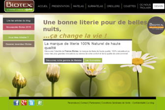 biotex.fr website preview