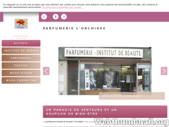 parfumerielorchidee-les-mureaux.fr website preview