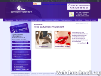 wallendorff-parfumerie.com website preview