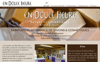 endouceheure.fr website preview