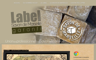 label-savon-de-marseille.fr website preview