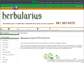 herbularius.com website preview