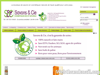 savons-et-cie.fr website preview