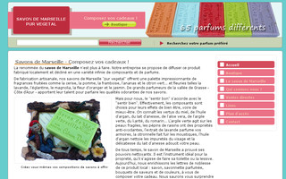 cadeau-savon.fr website preview