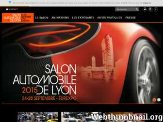 salon-automobile-lyon.com website preview