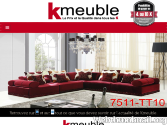 k-meuble.fr website preview