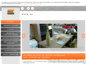 destockeur-dock54.fr website preview