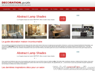 decoration.guide website preview