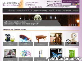 la-boutique-des-inventions.fr website preview