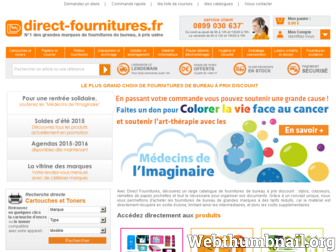 direct-fournitures.fr website preview