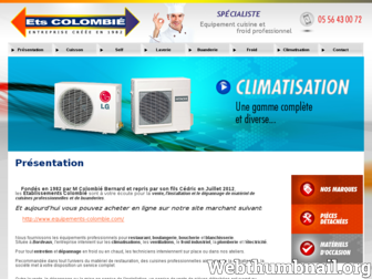 colombie-bernard.fr website preview