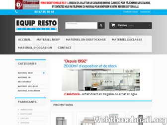 equiprestodiffusion.fr website preview