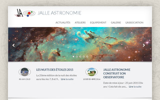 jalle-astro.fr website preview