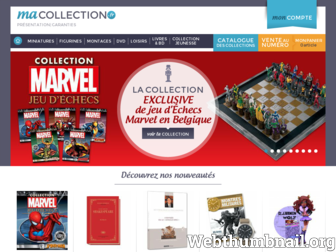 macollection.fr website preview