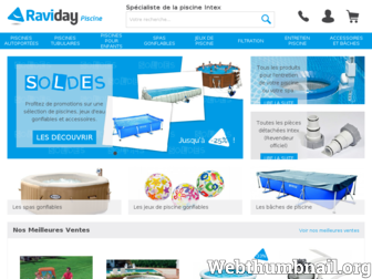 raviday-piscine.com website preview