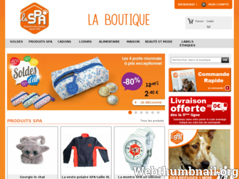 boutique-spa.fr website preview