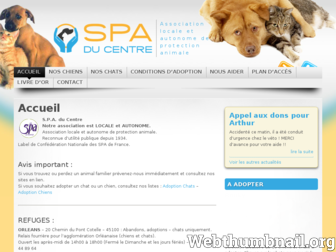 spa-du-centre.com website preview