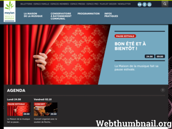 maison-musique.fr website preview