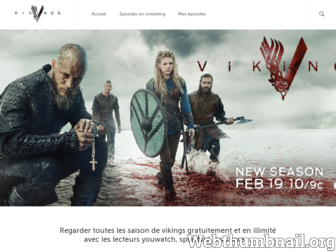vikings-streaming.ws website preview