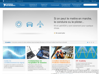 france.ni.com website preview