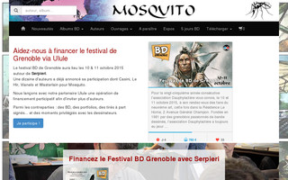 editionsmosquito.com website preview