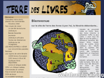 terredeslivres.fr website preview