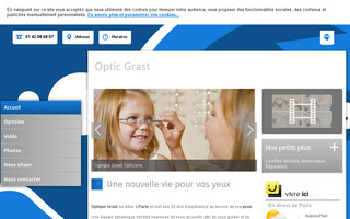 optique-grast.com website preview