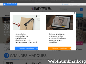 happyview.fr website preview