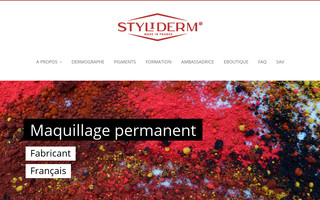 styliderm.com website preview