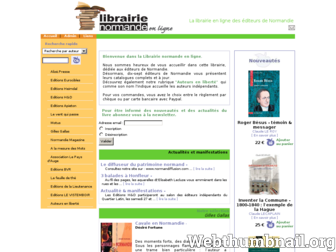 librairie-normandie.fr website preview