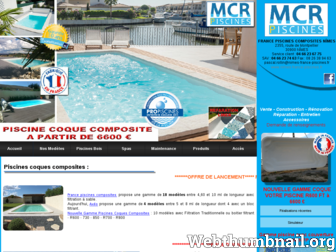 nimes-france-piscines.fr website preview