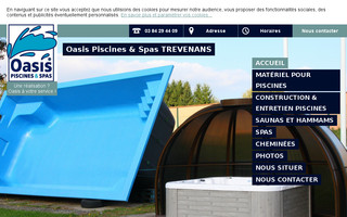 oasis-piscines-et-spas-90.fr website preview