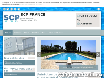 scp-france.com website preview