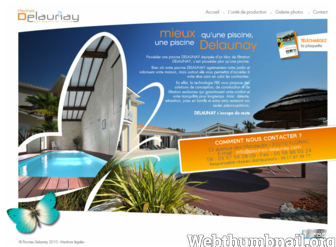 piscines-delaunay.com website preview