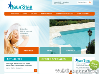 piscines-aquastar.com website preview