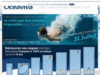 oceaviva.fr website preview