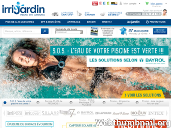 irrijardin.fr website preview