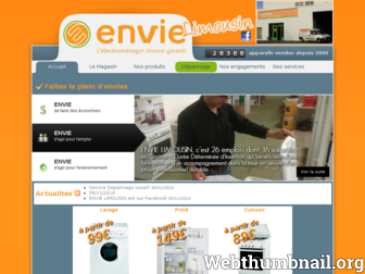 envielimousin.fr website preview