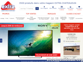extra-chateaudun.fr website preview