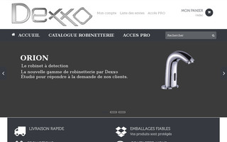 dexxo.be website preview