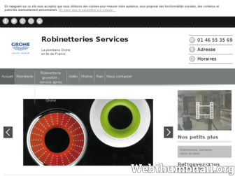 robinetteries-services.fr website preview