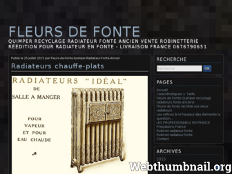 radiateur-fonte-fleuri-ancien.fr website preview
