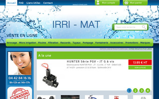 irrimat.com website preview