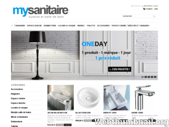mysanitaire.com website preview